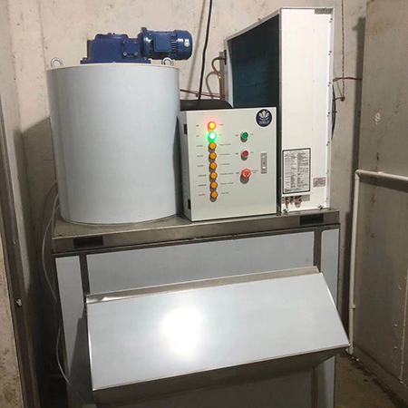 冰精靈1噸片冰機(jī)交付浙江某食品廠使用